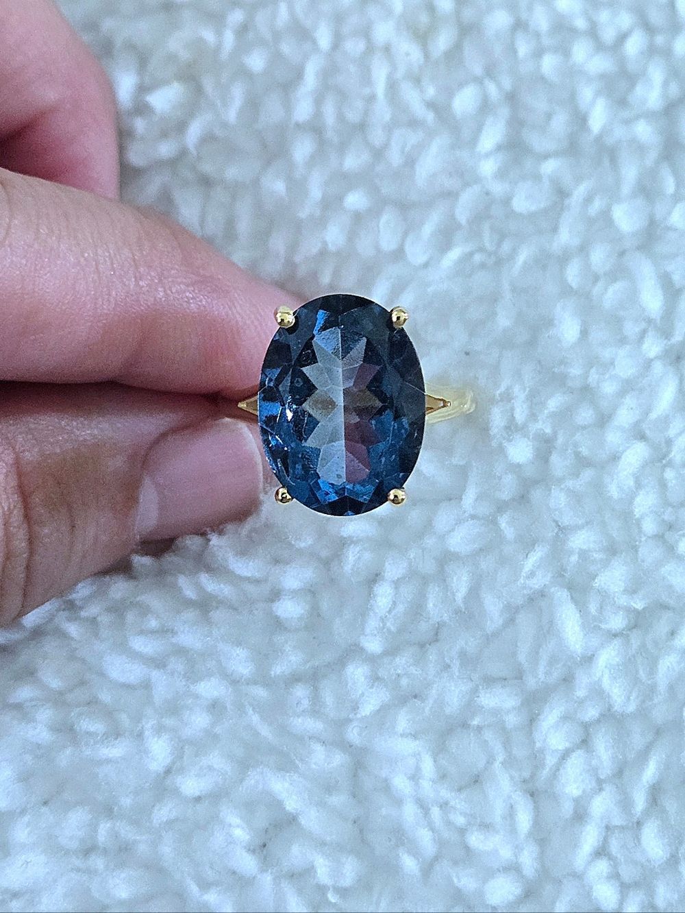 Shivam Blue💙 Quartz Ring💍 - NWT